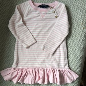 Ralph Lauren Terrycloth stripped dress